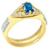 Anel de formatura em ouro 18k - Marina